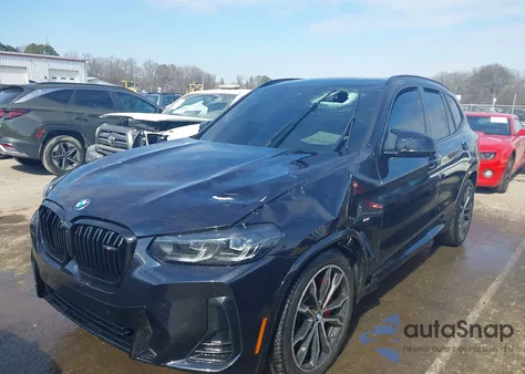 2022 BMW X3 M40I z USA, uszkodzony, nr VIN 5UX83DP0XN9J01524